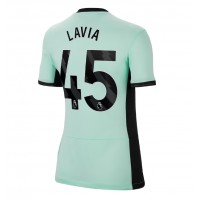 Chelsea Romeo Lavia #45 Tredje Tröja Kvinnor 2023-24 Korta ärmar